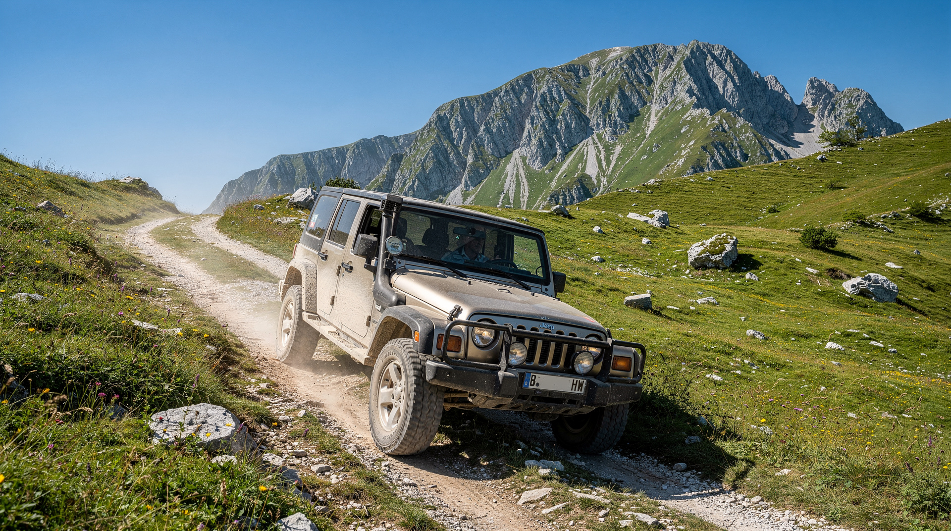 Gids voor 4x4- en quadtochten in Bosnië — 4x4- en quadtochten rond de Olympische bergen Bjelašnica en Jahorina bij Sarajev