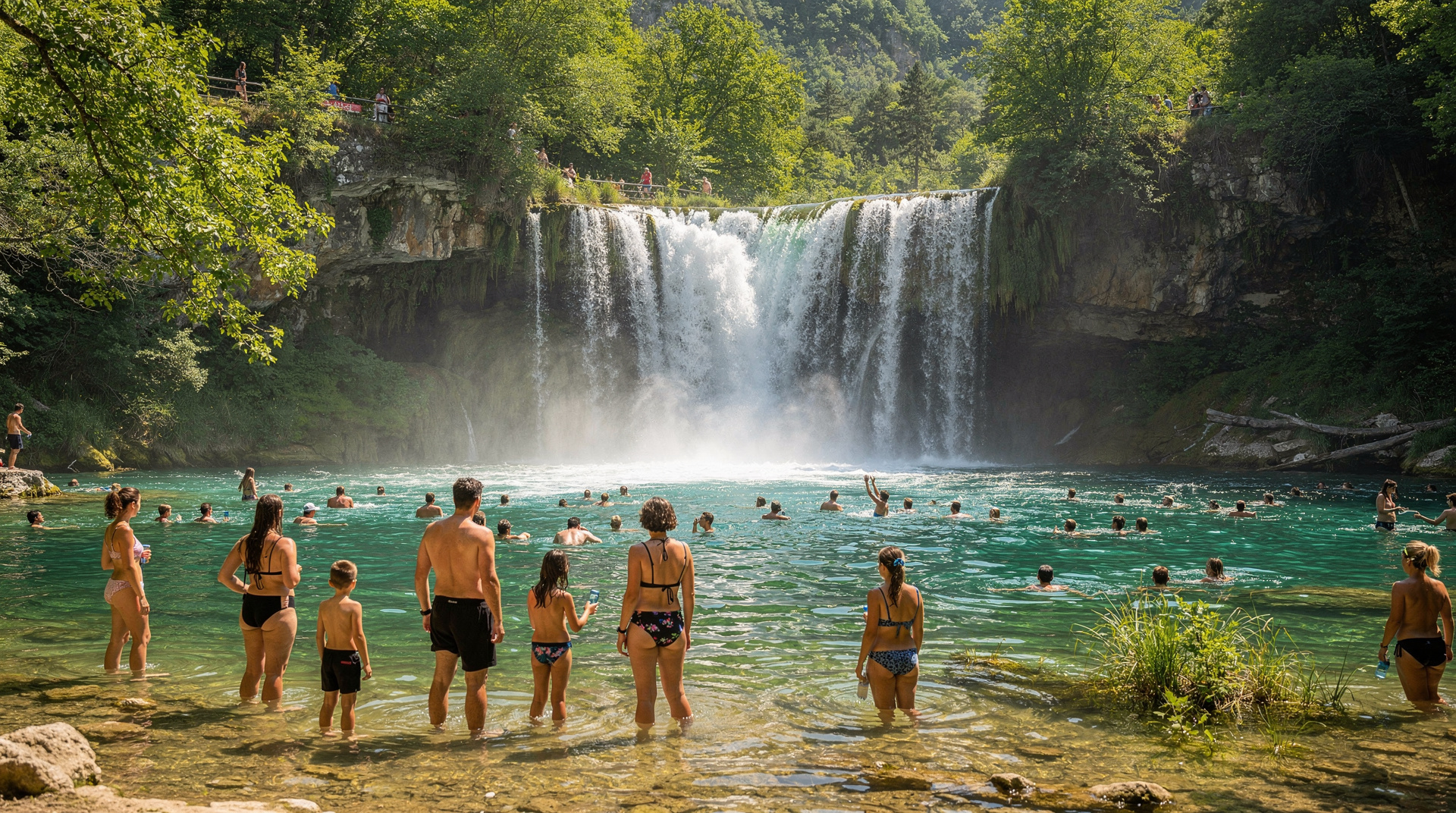 Bosnia en verano — Bosnia en verano: 35 °C en Herzegovina, ríos esmeralda, rafting en su apogeo y c