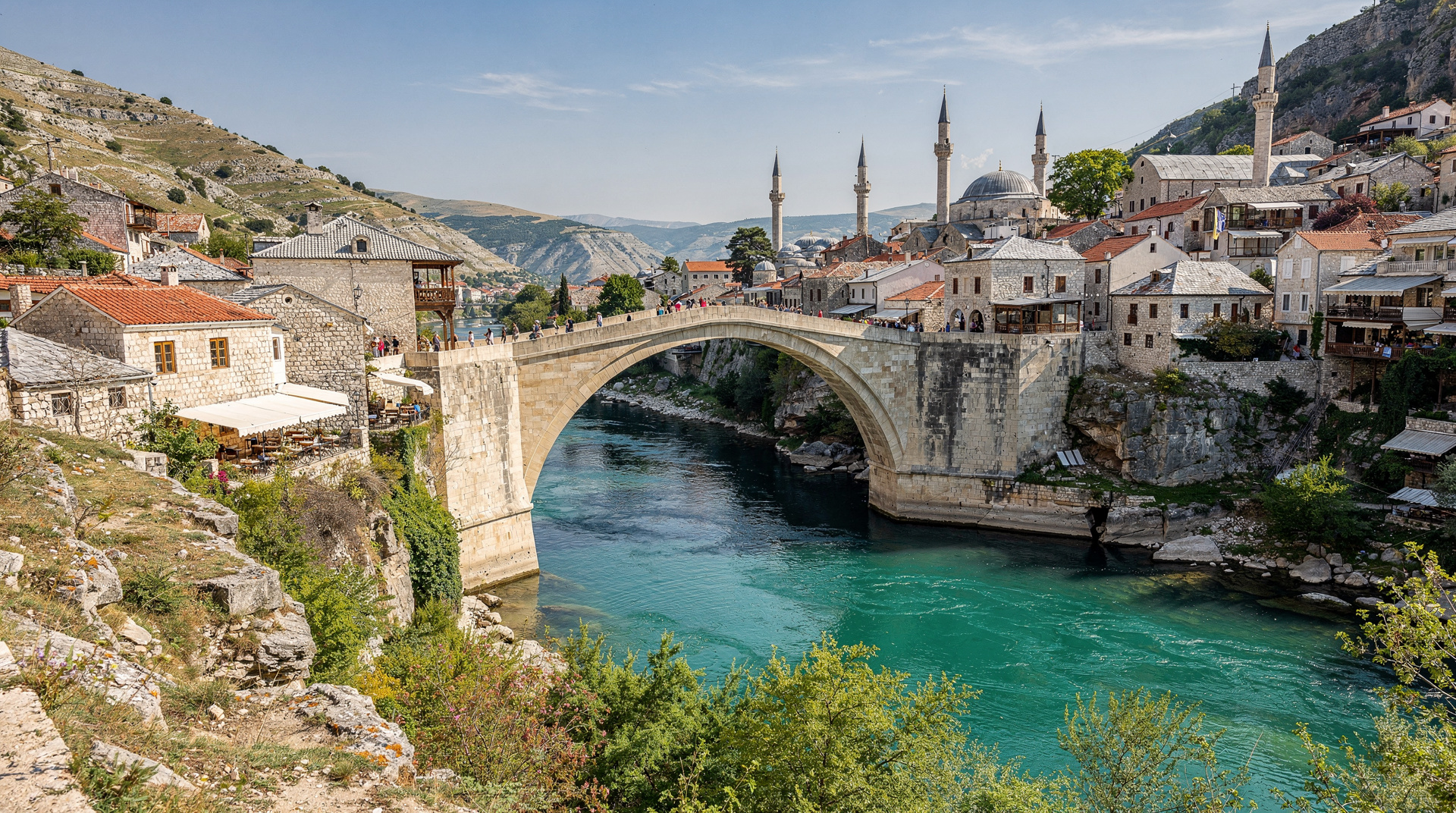 Guide d'excursion en Herzégovine — Mostar, Blagaj, Počitelj et Kravice