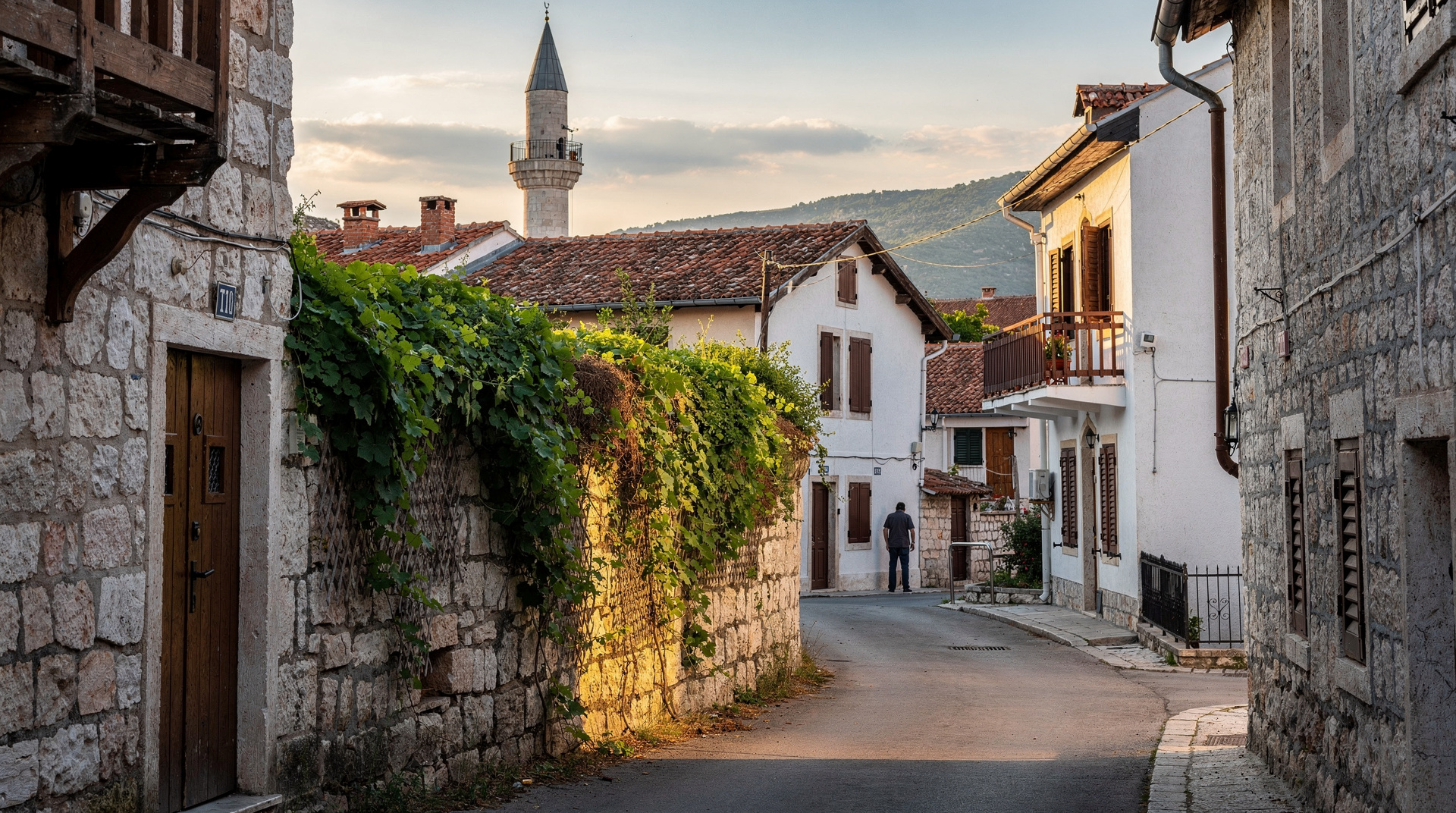 Dónde alojarse en Mostar — mejores zonas y guía honesta de hoteles — El casco antiguo cerca de Stari Most es atmosférico pero ruidoso durante el día.