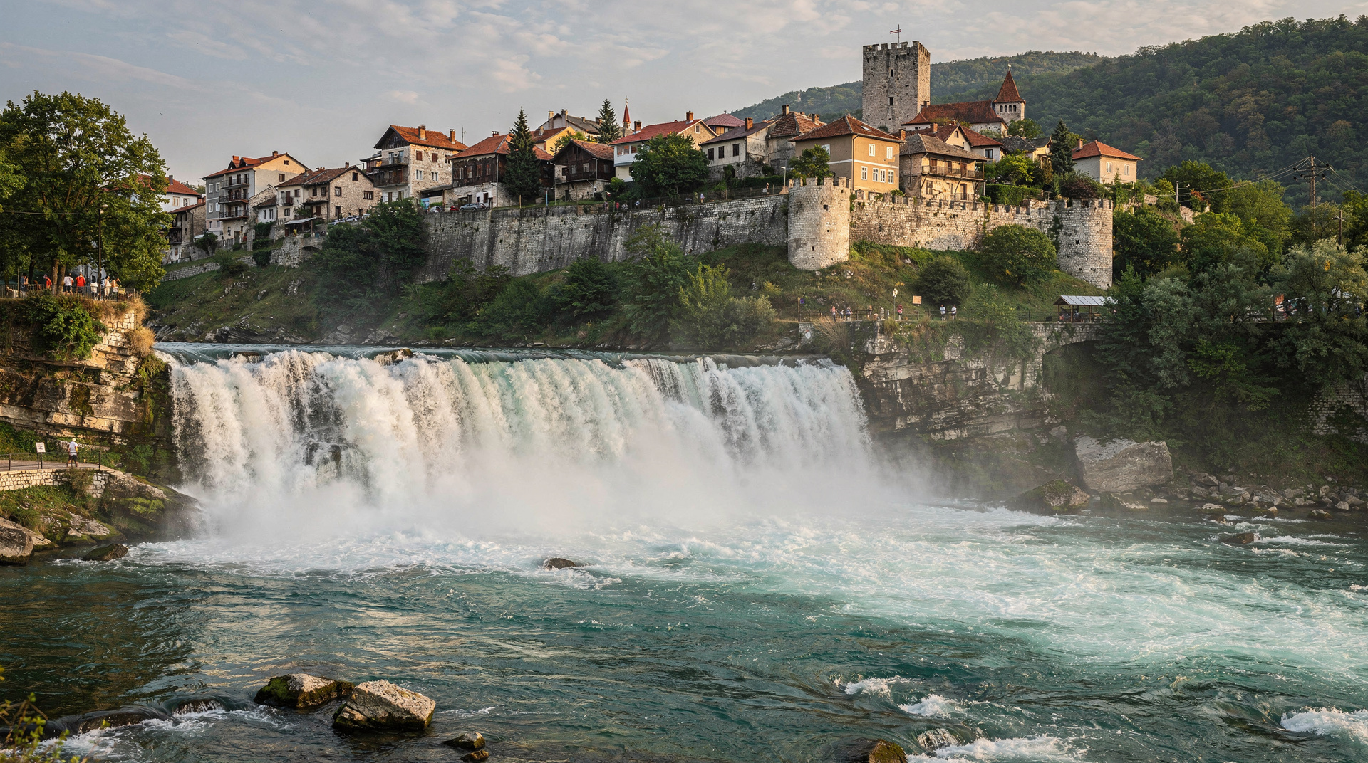 Guía de la cascada Pliva en Jajce
