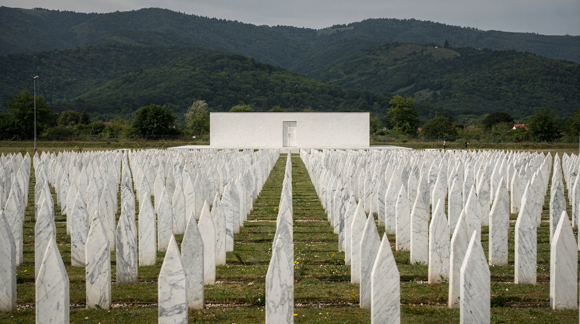 Srebrenica genocide memorial — visiting Potočari