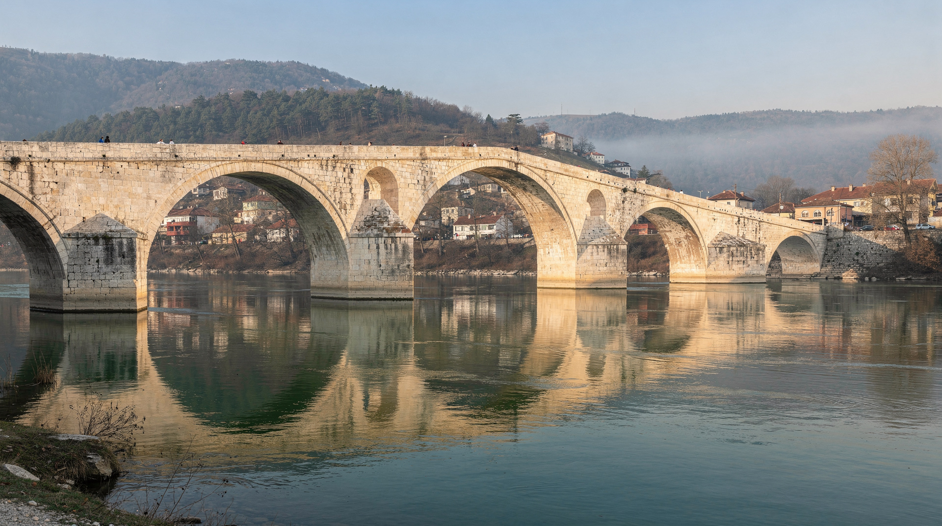 Višegrad — the bridge on the Drina