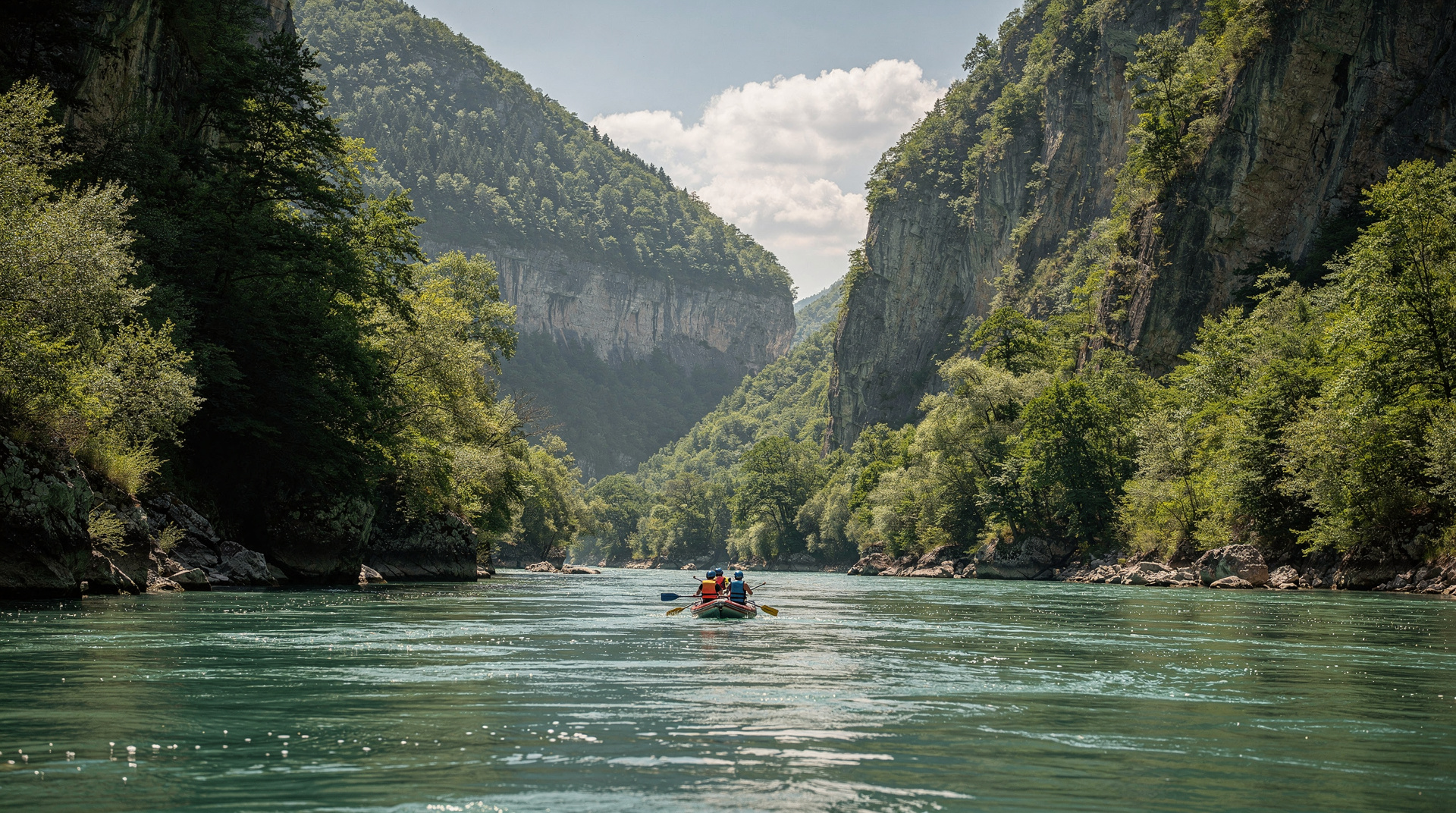 Itinerario de aventura por Bosnia — Un itinerario de aventura de 8 días por Bosnia: rafting en el Neretva en Konjic,