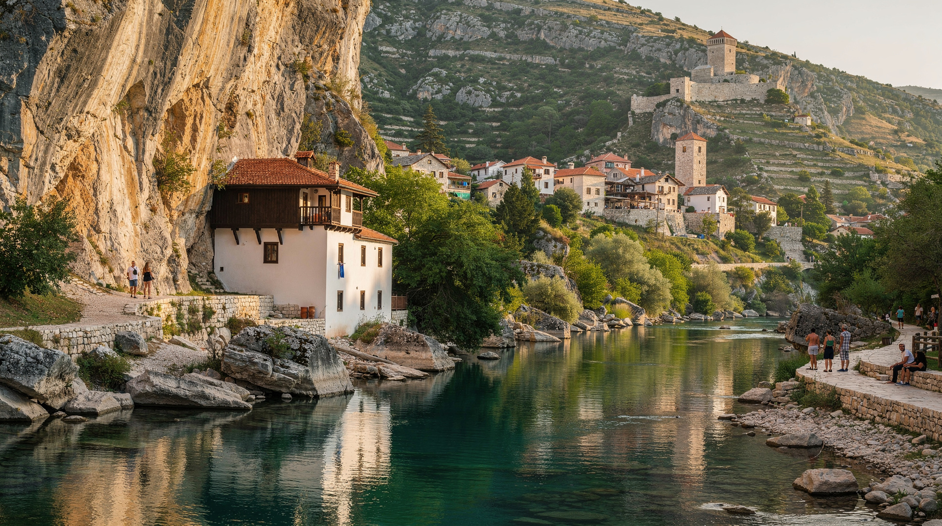 Itinerario de fin de semana en Herzegovina — Un perfecto fin de semana de 2 días en Herzegovina: el Puente Viejo de Mostar, e